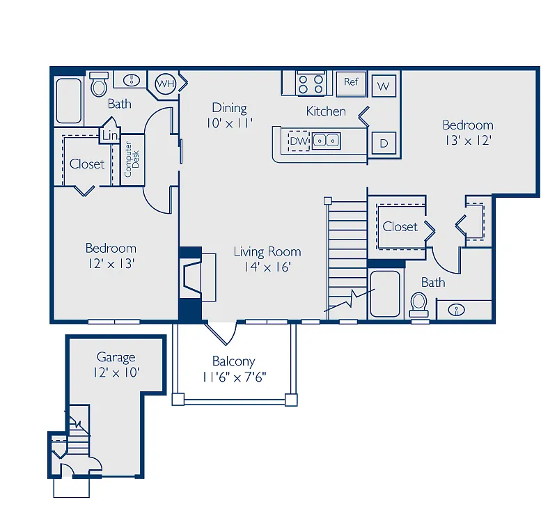 Floor plan Holly-Reno