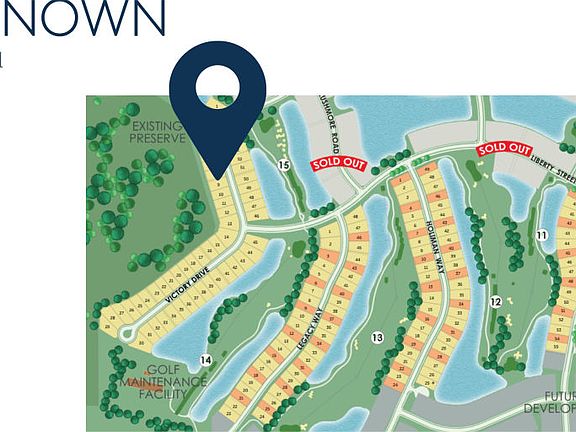 Location of this home within Del Webb Naples
