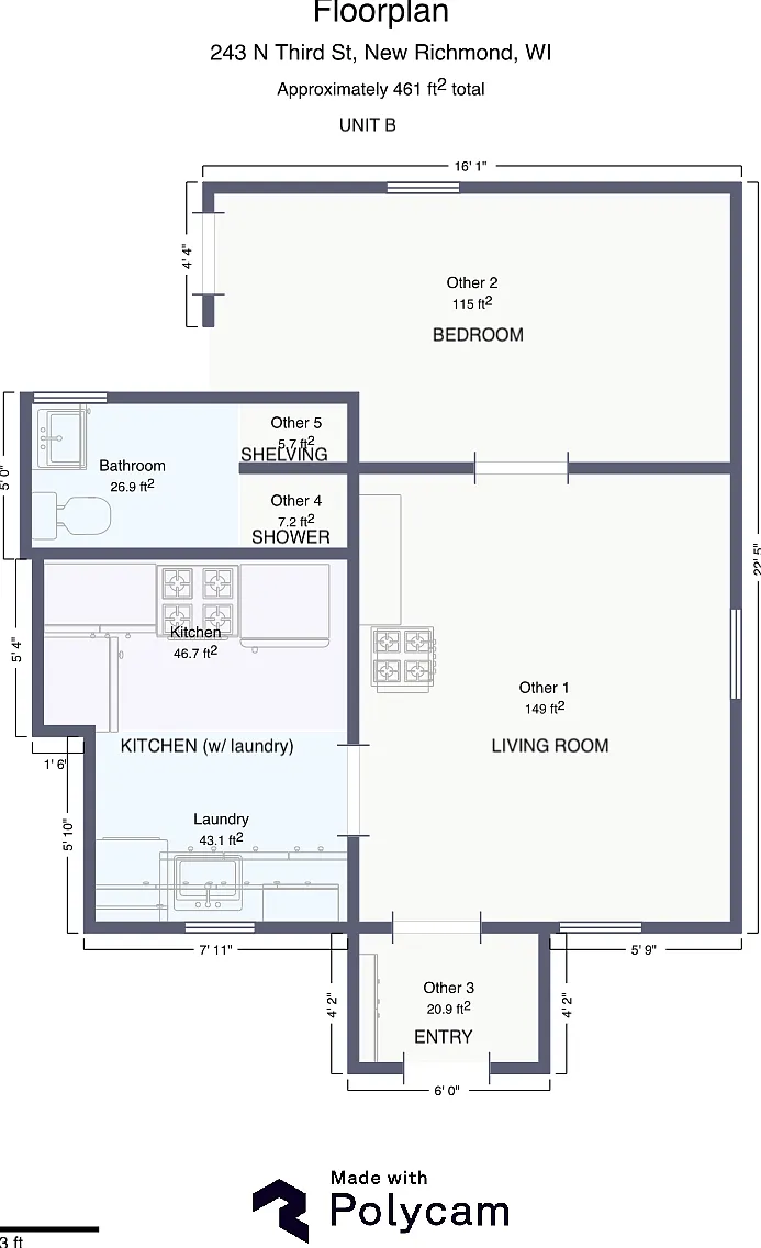 1 bed, $1,200 — Photo 1