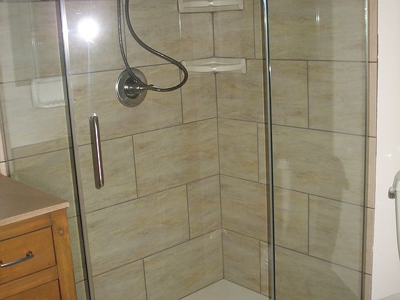 custom shower