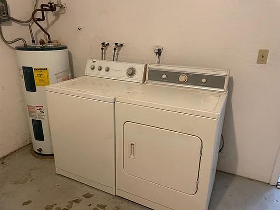 Washer/Dryer provided free