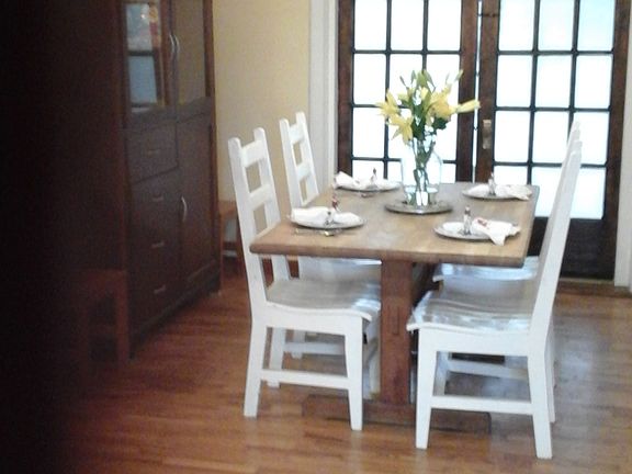 Separate dining area 