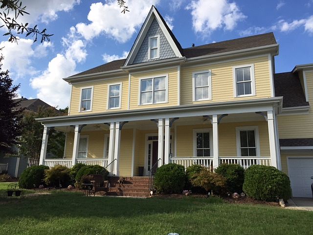 Front of house.