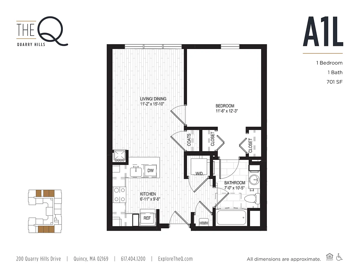 Floor plan A1L
