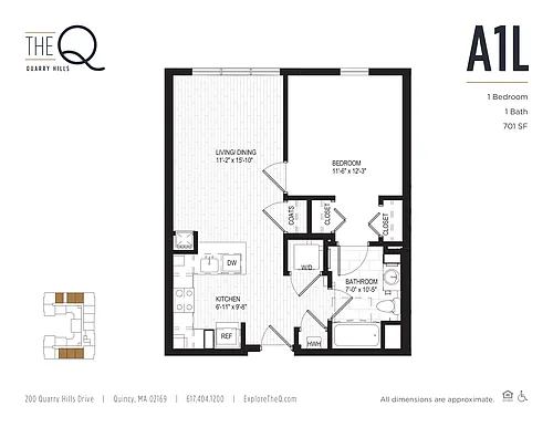 Floor plan A1L