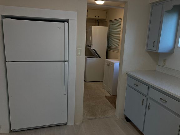 Laundry room off the kitchen.