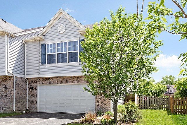 This Duplex has a covered "side" entrance, fully fenced yard and wonderful landscaping that lends a 