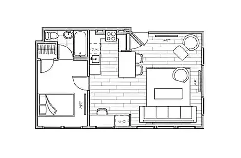 Floor plan A1A