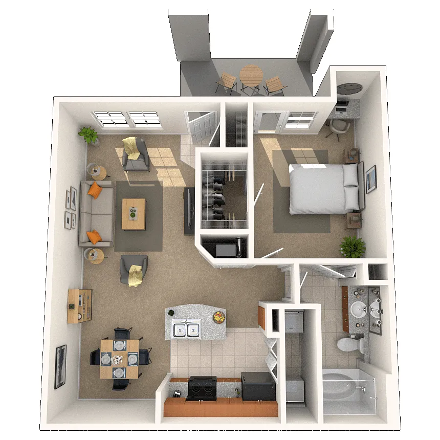 Floor plan Larkin