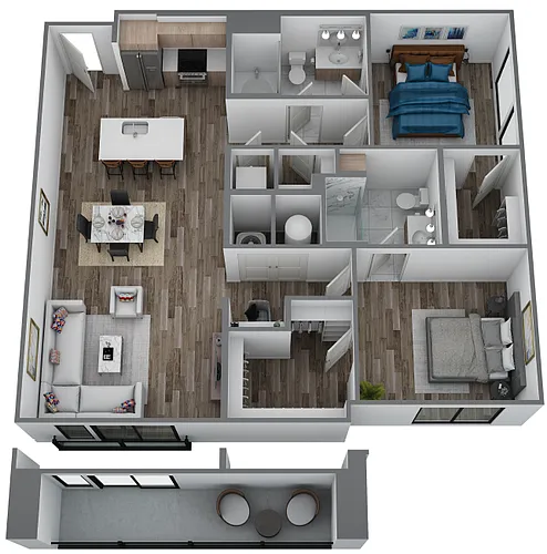 Floor plan I