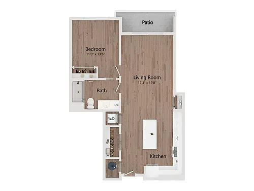 Floor plan 1M