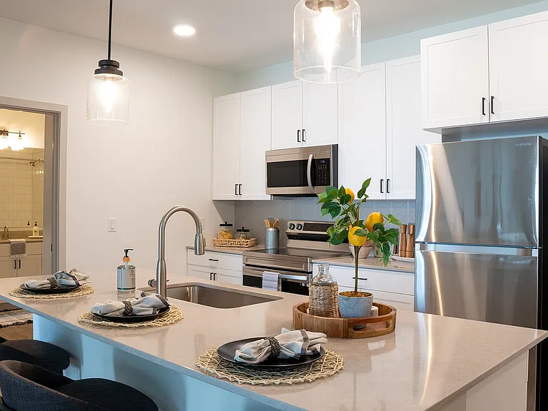 Your inner chef will love the modern kitchens at Nese, with plenty of space to host friends.