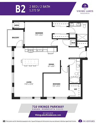 Floor plan $1.94/sq.ft. - B2