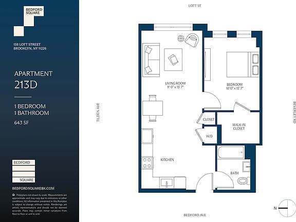 2nd image of 2366 Bedford Ave #213