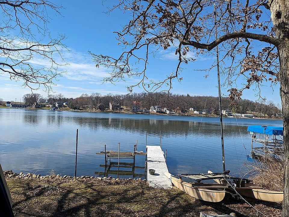 Dock on great fishing lake