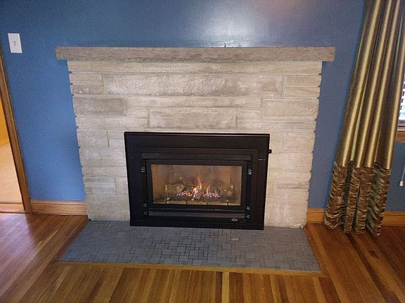Gas Fireplace in Living Room