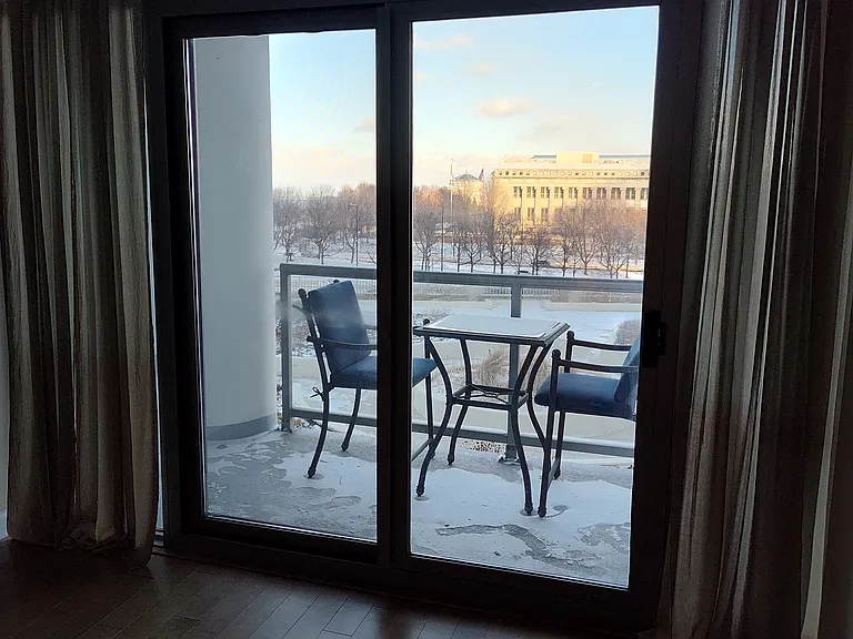 Balcony off main bedroom