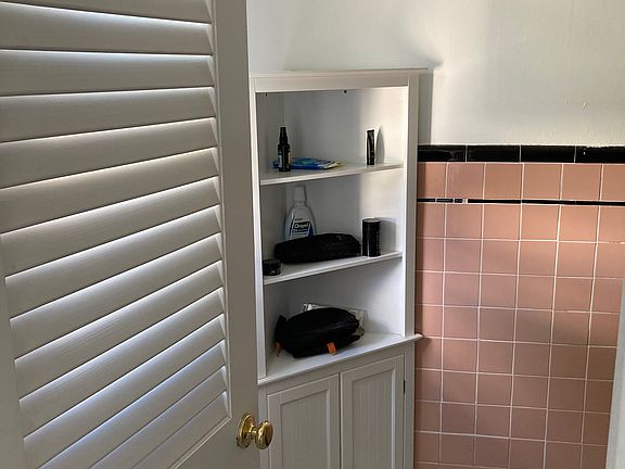 Entrance to bathroom.