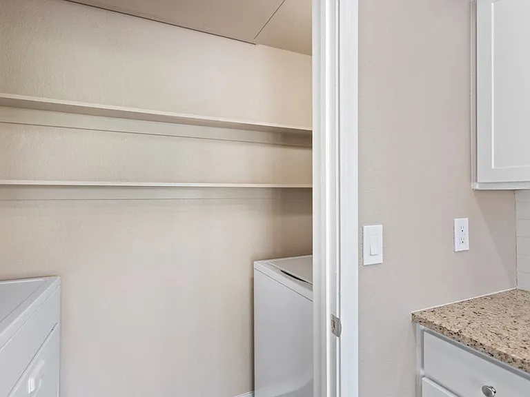 Washer and Dryer Included (In some homes)