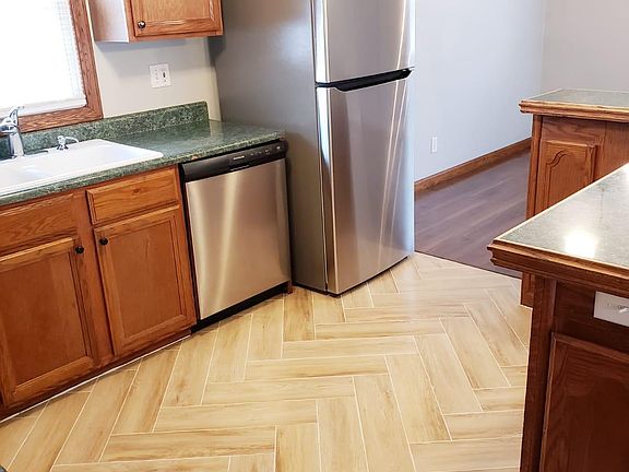 Brand new kitchen floor