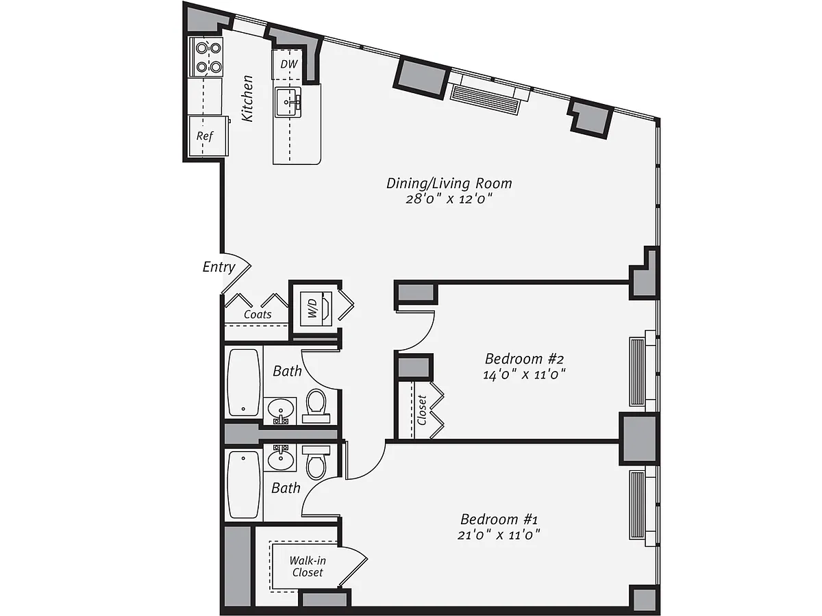 Floor plan B6-1