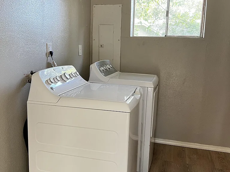 Laundry facilities.