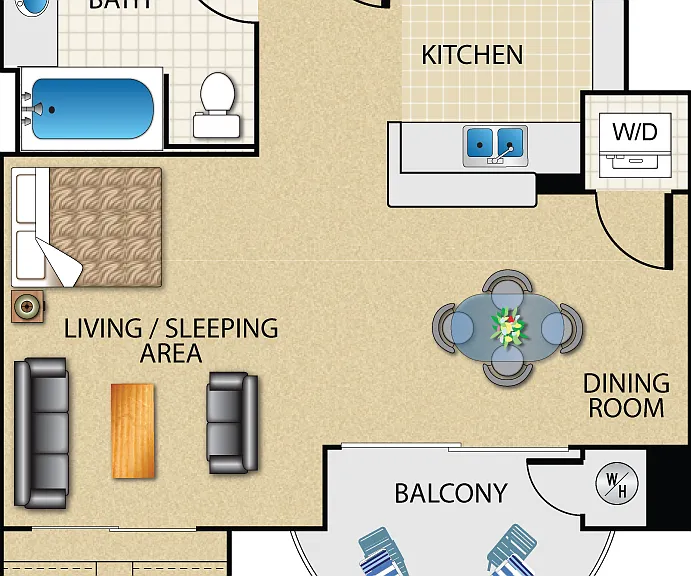 A Floorplan Diagram