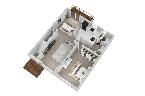 Floor plan A1R