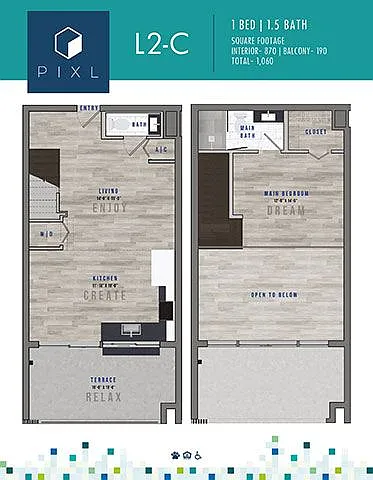 Floor plan L2-C