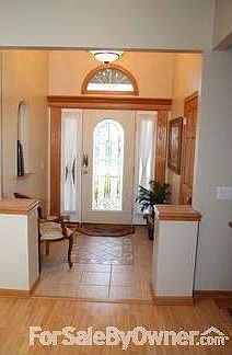 Front door foyer
						:
						There is a coat closet on the right side