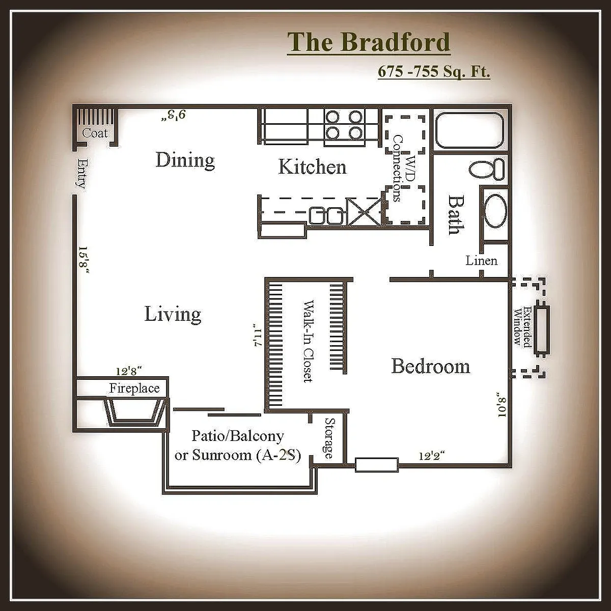 Floor plan The Bradford