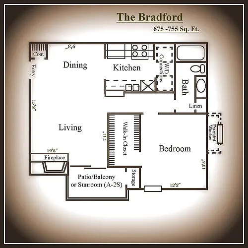 Floor plan The Bradford