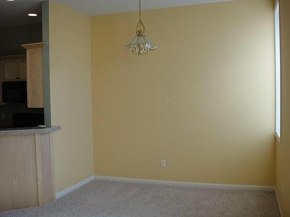 This is the dining area off of the living and kitchen area