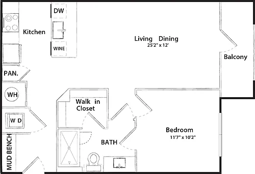 Floor plan A2A