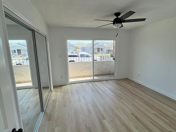 Primary bedroom with patio