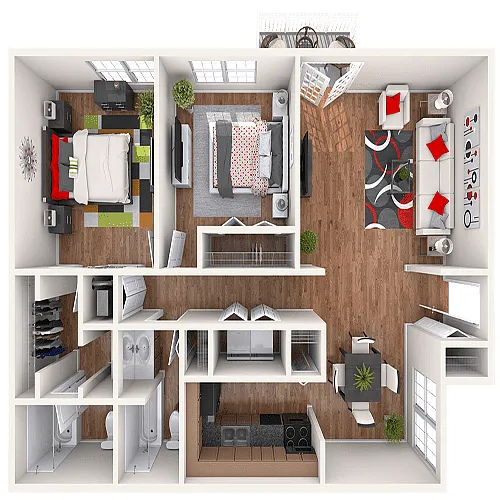 Floor plan The Jackson