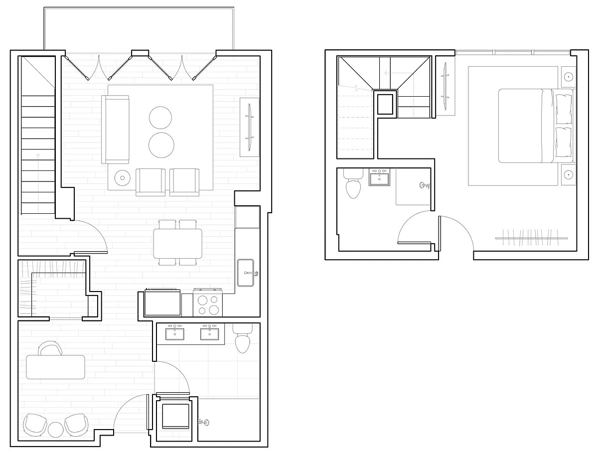 Floor plan LIVE WORK
