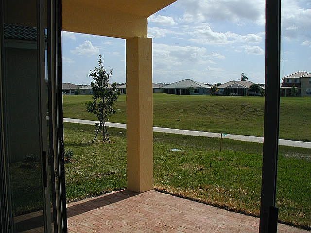 Fairway view out the back door