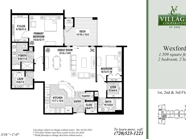 Wexford Plan, Village Cooperative of Erie (Active Adults 62+)