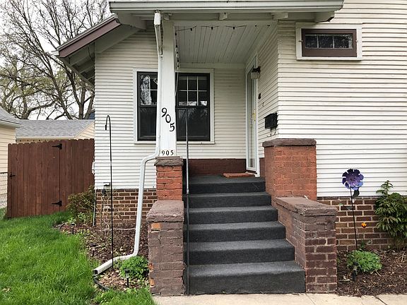 Welcoming front porch