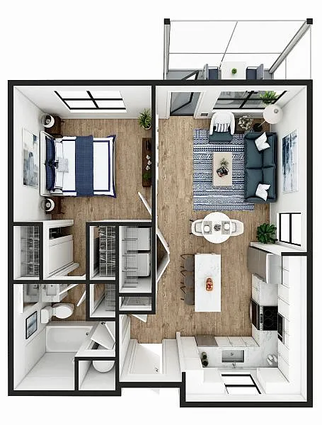 Floor plan Sandbar
