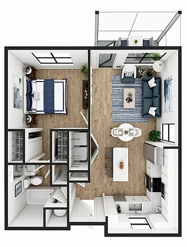 Floor plan Sandbar