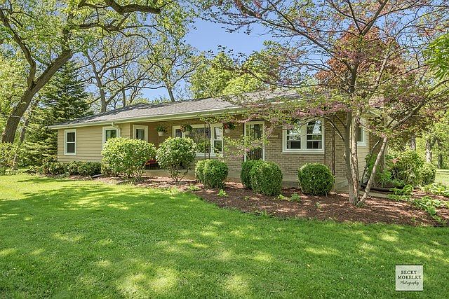 Front view of the home