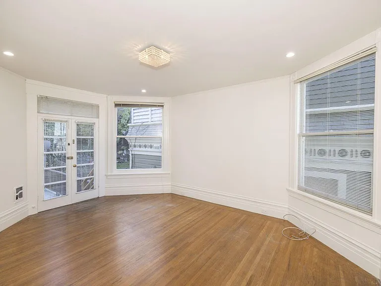 Bedroom with private porch access