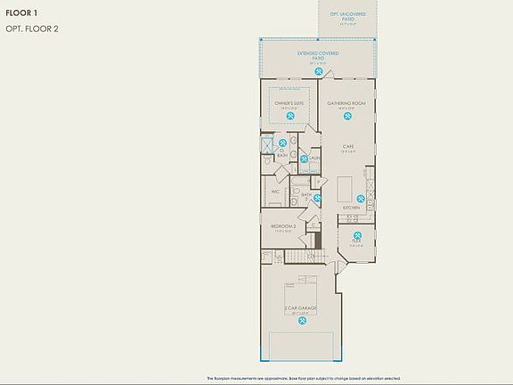 Contour Floor Plan, Quick Move-In Home, Floor 1