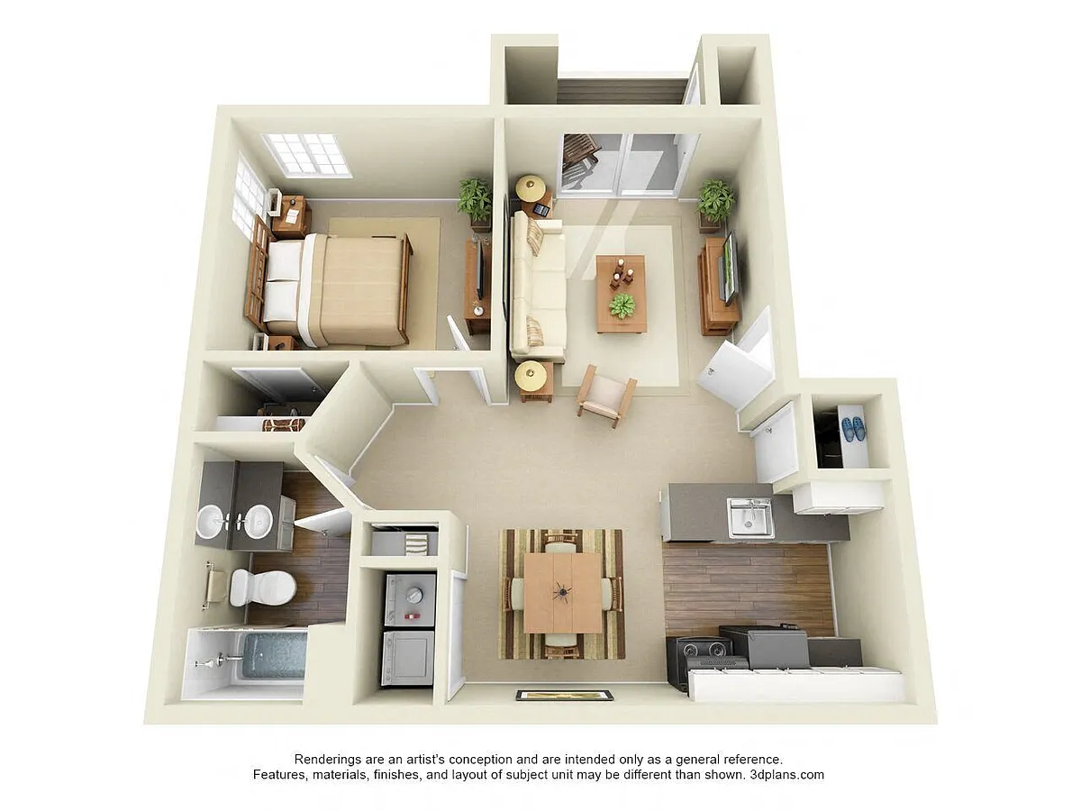 Floor plan The Harris