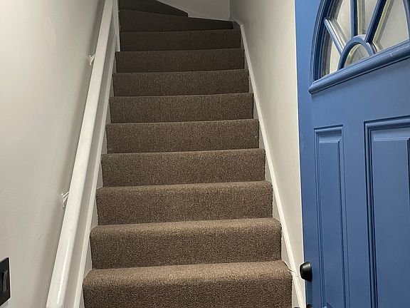 front entrance to apartment