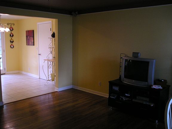 partial view of living room