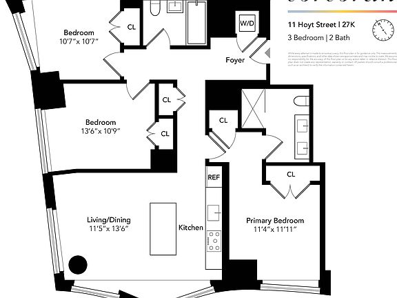 2nd image of 11 Hoyt St #27K