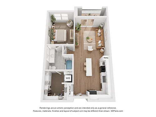 Floor plan Lavender